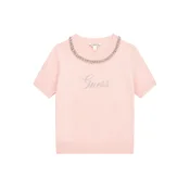 Guess Pulover J6RR14 Z2NQ2 Roza Regular Fit