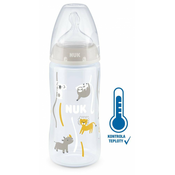 NUK FC + steklenička z nadzorom temperature 300 ml - bež