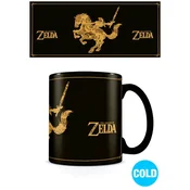 Northix Skodelica The Legend of Zelda Heat Change, 11 oz, dizajn, ki spreminja barvo
