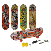 Prstni skateboard, 6 vrst.