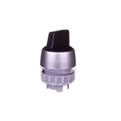 shumee 3-pozicijsko stikalo, gumb 22 mm, črno, 2Z, nepovratno SP22-P3-CZ-20