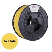 C-Tech tiskarska struna PREMIUM LINE ( filament), PLA, cink rumena, RAL1018, 1,75mm, 1kg