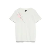 VERO MODA Majica siva/roza/bela