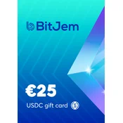 BitJem USDC Gift Card 25 EUR Key GLOBAL