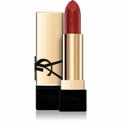 Yves Saint Laurent Saten šminka Rouge Pur Couture Caring (Satin Lipstick) 3,8 g (Odtenek Effortless Vermillion)