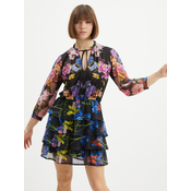 Desigual Kratke obleke VEST_LYON Večbarvna