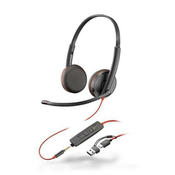Poli slušalke Blackwire 3325 MS, 3, 5 mm jack adapter USB-C/A, stereo