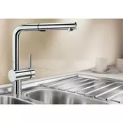 518406 Blanco Linus-S VARIO vrtljiva izvlečna kuhinjska armatura