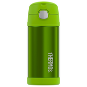 FUNtainer Otroški termos s slamico - limona 355 ml