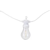 ProGarden Lahka veriga KO-LE2200270 LED PARTY svetlobna veriga 20 žarnic bela