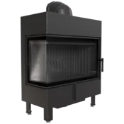 Kratki vgradni kamin LUCY/14/L/BS/BLACK