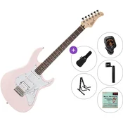 Cort G200 Standard SET Pastel Pink Električna kitara