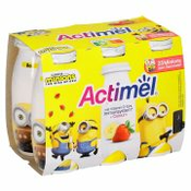 JOGURTOV NAPITEK JAGODA IN BANANA ACTIMEL KIDS, DANONE, 6X100G