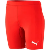 Puma Liga Baselayer Kratke Hlače Moški Rdeča XL