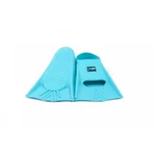 Borntoswim junior short fins turquoise s
