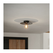 Eglo 44028 - Plafonska svetiljka LINTMILL 1xE27/40W/230V siva