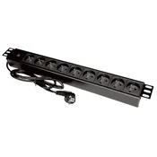 slomart ALANTEC 19 napajalna letev 9x Schuko vtičnica
