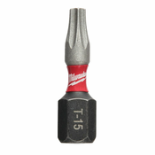 MILWAUKEE Udarni bitsevi TX SHOCKWAVE ojacani 1/4 T15 x 25mm