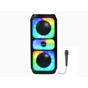 TRACER slomart Zvočnik Powervox P2 TWS BT, 20 W, RGB