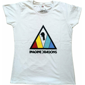 Imagine Dragons Majica Triangle Logo White XL