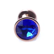 Gardj Europe Plug-Jewellery Rdeče zlato PLUG – temno modro