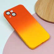 TERACELL Maska za iPhone 13 6.1 Rainbow Spring narandžasto-žuta