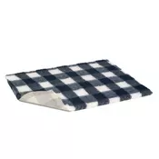 VetBed proti zdrsu / Drybed modra kocka 100 x 75 cm, dlaka 30 mm