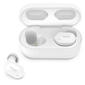 Bežične slušalice Belkin - Soundform Play, TWS, bijele