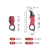 INF Mini krempljev nož 08 Red, (21838871)