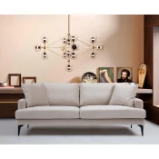 Atelier del Sofa Papira Sofa, 3 Sedišta, Bež