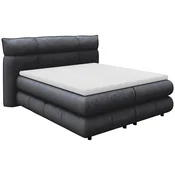 BOXSPRING KREVET CARMELO 160/200 cm , crna