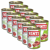 RINTI v pločevinki z divjim prašičem 12 x 400 g