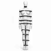 Master Series Backbone Full Body Harness Black