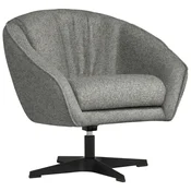 Stylife FOTELJ, siva tekstil