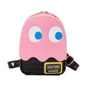 Crossbody torbica Loungefly PAC-MAN Pinky Ghost - sveti v temi (PCMTB0001)