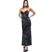 Ženska obleka (maxi) KILLSTAR - MIDNIGHT VALE - Blue - KSRA014867