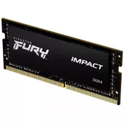 KINGSTON SODIMM DDR4 16GB 3200MHz KF432S20IB116 Fury Impact