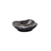 Skleda za omako SHIRANAMI 9 cm, 60 ml, črna, keramika, MIJ
