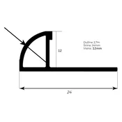 NEXSAS NX GER LAJSNA PVC 12MM SLONOVACA