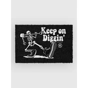 Loose Riders Keep On Diggin Doormat black