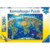 Ravensburger slagalica sa svetskim znamenitostima, 300 delova