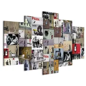 Slika - Art of Collage: Banksy IV 200x100 Na talijanskom platnu