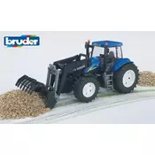 BRUDER traktor new holland t7 315