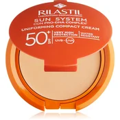 Rilastil Sun System Uniform Compact Cream Spf50+ Shade 01 Beige 10g