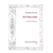 JACOB:INTERLUDES FOR OBOE & PIANO