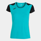 Joma Record II Short Sleeve T-Shirt Turquoise Black