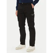 Aeronautica Militare Kargo hlače 262PA1329UCT02443 Črna Regular Fit