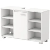 Songmics Kopalniška omarica 30x90x60 cm bela