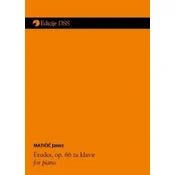 MATIČIČ:10 ETUDES OP.66 ZA KLAVIR