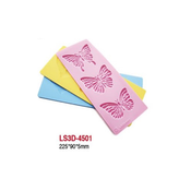 Hani international 3D Set kalupa za kolace, Silikonski, 3 komada, 225x90x5mm, Šareni